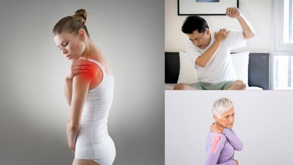 icd 10 left shoulder pain