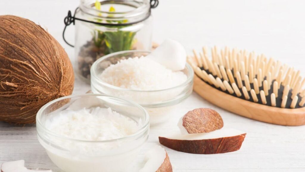 Coconut Oil Hair Food