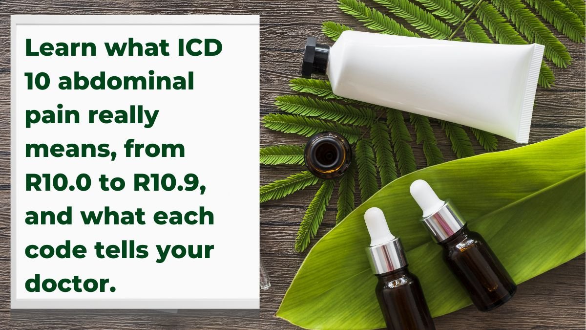 ICD 10 abdominal pain